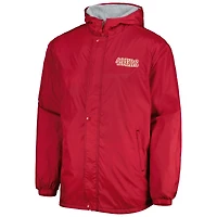 Men's Dunbrooke Scarlet San Francisco 49ers Big & Tall Legacy Stadium Full-Zip Jacket
