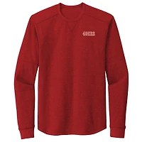 T-shirt thermique à manches longues Cavalier Dunbrooke Scarlet San Francisco 49ers pour hommes