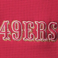 T-shirt à manches longues pour hommes Dunbrooke Scarlet San Francisco 49ers Logo Maverick Thermal Henley