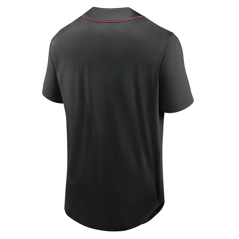 Chemise boutonnée noire San Francisco 49ers After Hours pour homme de Fanatics