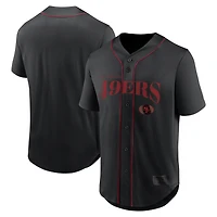 Chemise boutonnée noire San Francisco 49ers After Hours pour homme de Fanatics