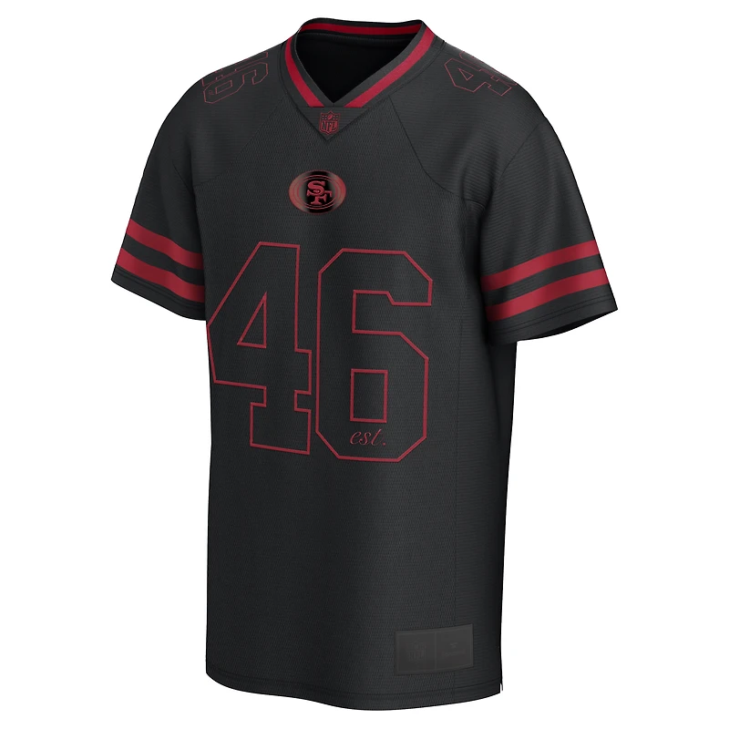 Men's Fanatics Black San Francisco 49ers After Hours Fashion Mesh Top