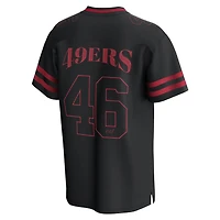 Men's Fanatics Black San Francisco 49ers After Hours Fashion Mesh Top