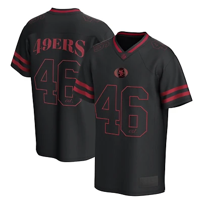 Men's Fanatics Black San Francisco 49ers After Hours Fashion Mesh Top