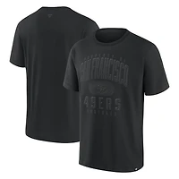 Men's Fanatics Black San Francisco 49ers Out Heavyweight T-Shirt