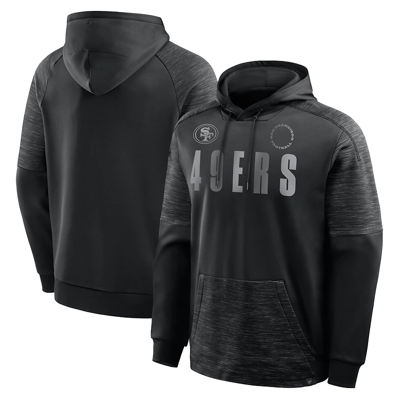 Men's Fanatics Black San Francisco 49ers Chip Shot Pullover Hoodie