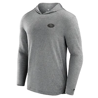 Men's Fanatics Black San Francisco 49ers Front Office Tech Lightweight Hoodie T-Shirt