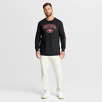 T-shirt à manches longues Fanatics noir pour homme