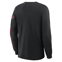 Men's Fanatics Black San Francisco 49ers Legacy Long Sleeve T-Shirt
