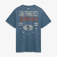 Men's Fanatics  Blue San Francisco 49ers Washed Americana T-Shirt