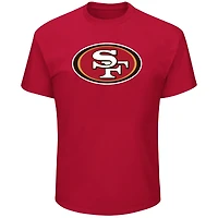 T-shirt Fanatics pour hommes Brock Purdy Scarlet San Francisco 49ers Big & Tall Player Name Number
