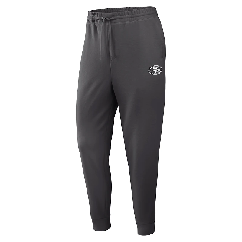 Pantalon de jogging en polaire mélangée beige San Francisco 49ers pour homme (Fanatics)