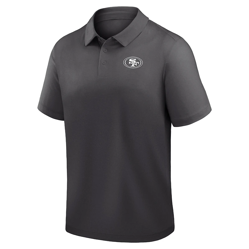 Polo à pochette bleu clair San Francisco 49ers pour homme de Fanatics