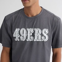 T-shirt à manches longues bleu clair San Francisco 49ers pour homme de la marque Fanatics