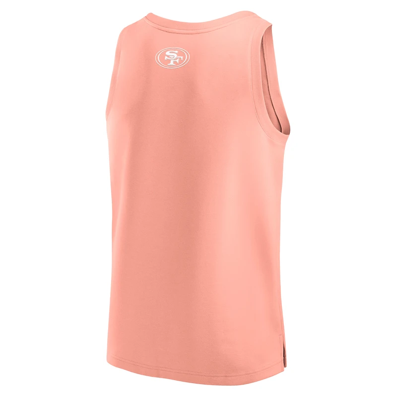 Débardeur Fanatics Coral San Francisco 49ers Elements pour hommes