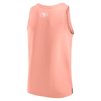 Débardeur Fanatics Coral San Francisco 49ers Elements pour hommes