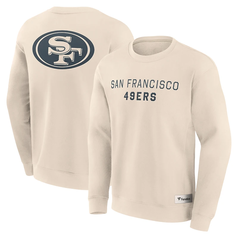 Men's Fanatics San Francisco 49ers Elements Future Ground Lettering Pullover Sweatshirt