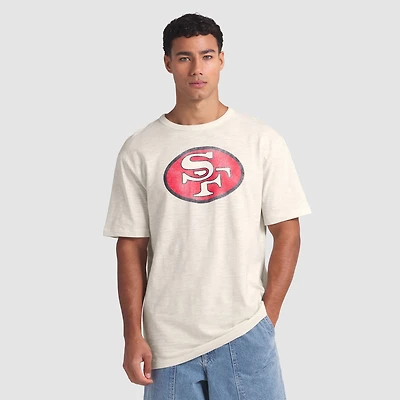 Men's Fanatics  Cream San Francisco 49ers Slub T-Shirt