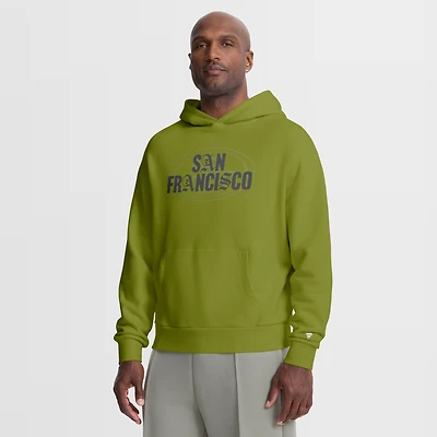 Sweat à capuche oversize vert San Francisco 49ers pour homme (Fanatics)