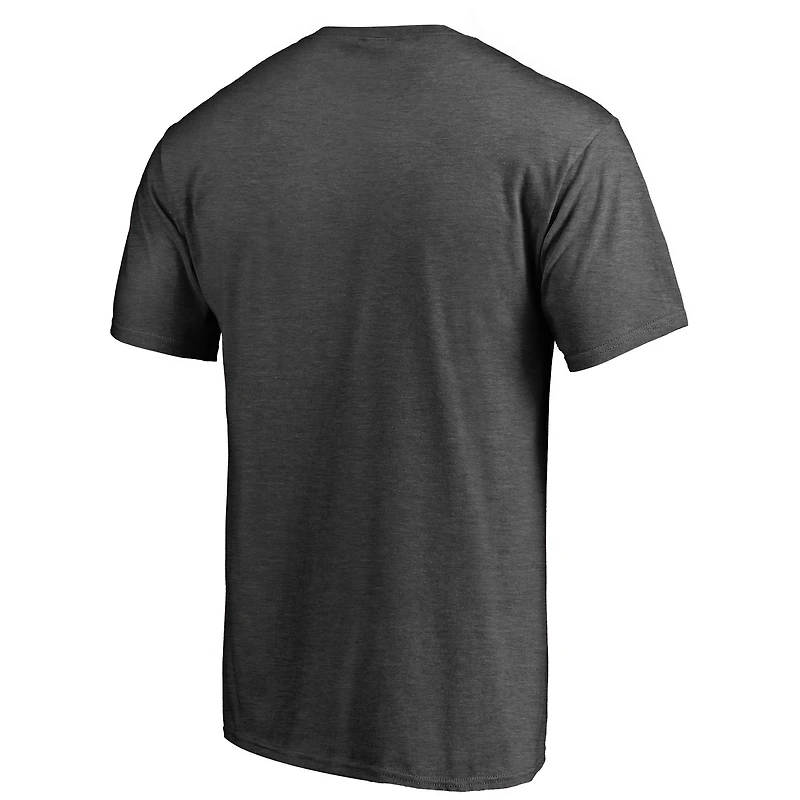 T-shirt Fanatics Heather Charcoal San Francisco 49ers Victory Arch pour homme