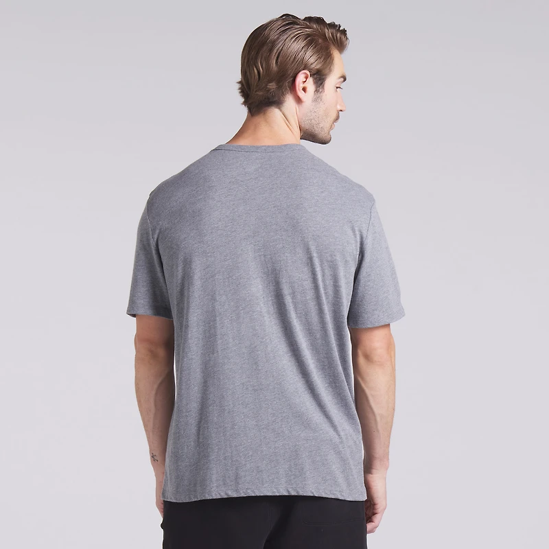 T-shirt tri-blend gris chiné Fanatics pour homme, San Francisco 49ers, Pass Rush