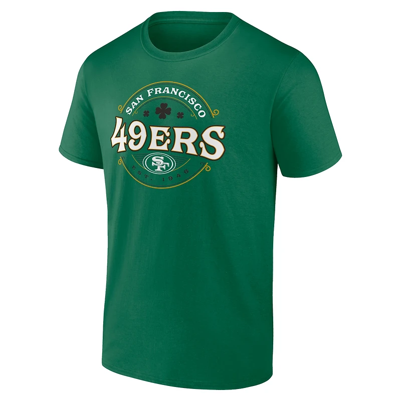 T-shirt celtique grand et Fanatics Kelly Green San Francisco 49ers pour hommes
