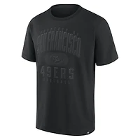 Men's Fanatics San Francisco 49ers Blackout Heavyweight T-Shirt