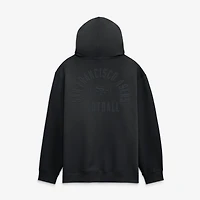 Sweat à capuche noir Fanatics San Francisco 49ers pour homme