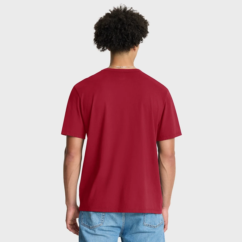 Men's Fanatics Scarlet San Francisco 49ers Chop Block Legacy T-Shirt