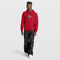 Men's Fanatics Scarlet San Francisco 49ers Delay of Game Legacy Pullover Hoodie