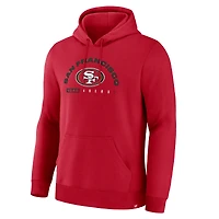 Men's Fanatics Scarlet San Francisco 49ers Delay of Game Legacy Pullover Hoodie