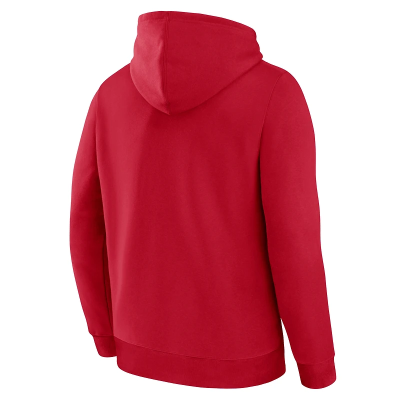 Men's Fanatics Scarlet San Francisco 49ers Delay of Game Legacy Pullover Hoodie