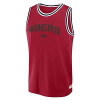 Débardeur Fanatics Scarlet pour homme San Francisco 49ers Elements Future Ground Jersey