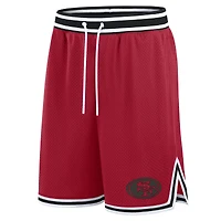 Short Fanatics Scarlet pour homme San Francisco 49ers Elements Future Ground