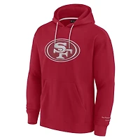 Sweat à capuche Fanatics Scarlet pour homme des San Francisco 49ers Elements Pace