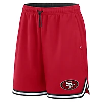 Short Fanatics Scarlet San Francisco 49ers Fearless Drive pour homme