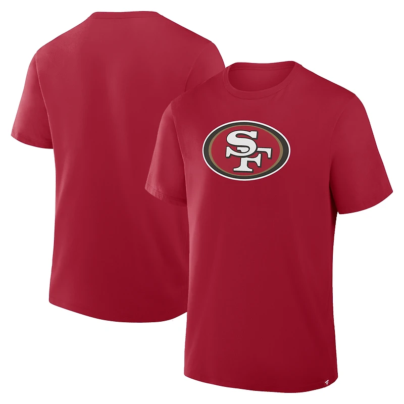 Men's Fanatics Scarlet San Francisco 49ers Field Goal Legacy T-Shirt