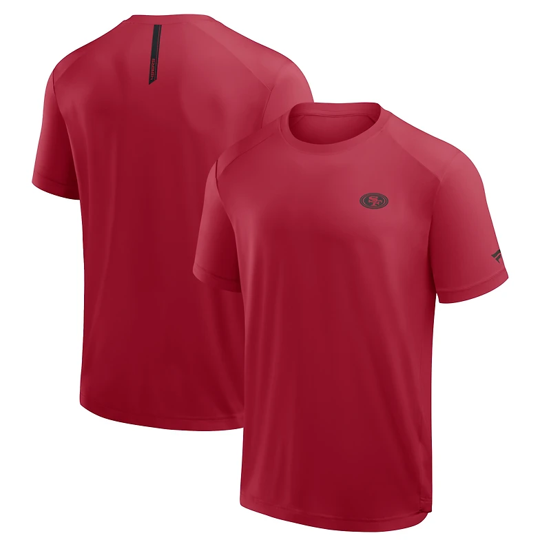 T-shirt Fanatics Scarlet pour homme avec logo Front Office Move des 49ers de San Francisco