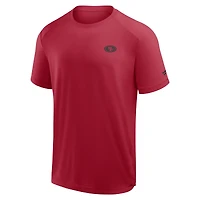 T-shirt Fanatics Scarlet pour homme avec logo Front Office Move des 49ers de San Francisco