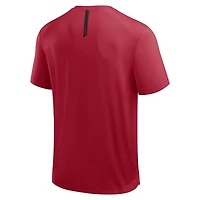 T-shirt Fanatics Scarlet pour homme avec logo Front Office Move des 49ers de San Francisco