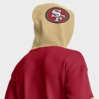 Men's Fanatics Scarlet San Francisco 49ers Helmet Pullover Hoodie