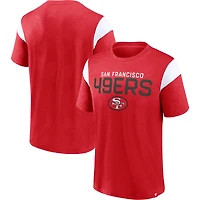 T-shirt Fanatics Scarlet San Francisco 49ers Home Stretch pour hommes