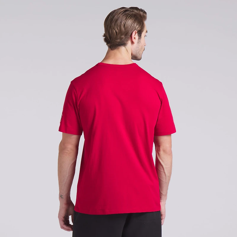 T-shirt Fanatics Scarlet pour homme, Option Route Legacy, San Francisco 49ers