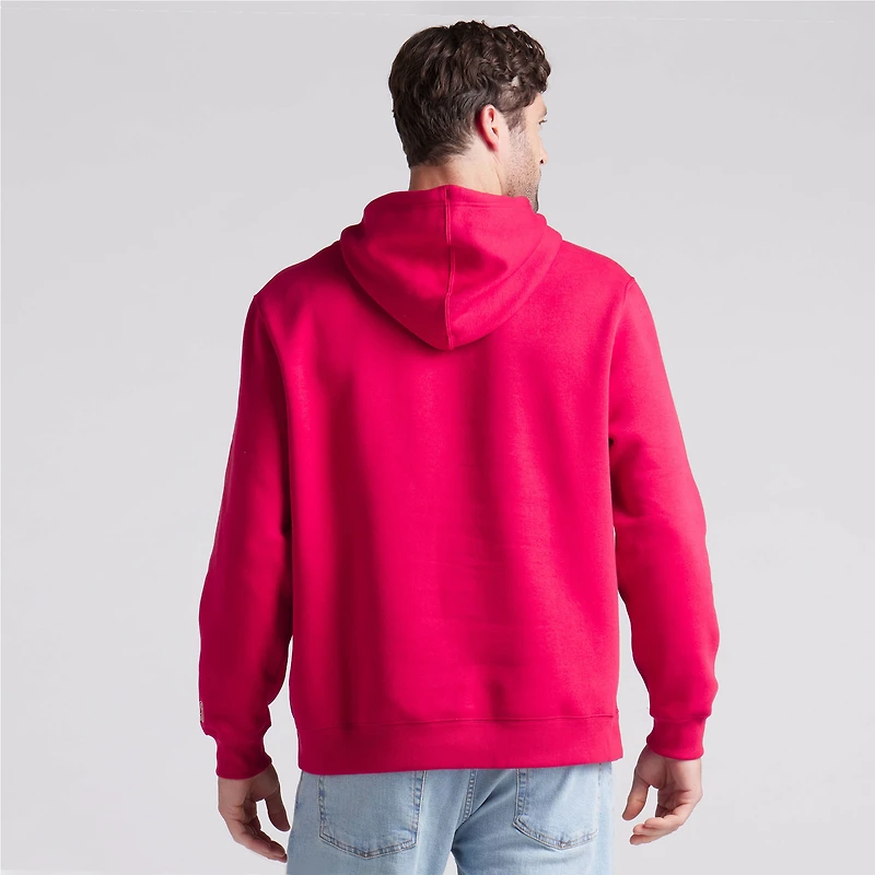 Men's Fanatics Scarlet San Francisco 49ers Pylon Cam Legacy Pullover Hoodie