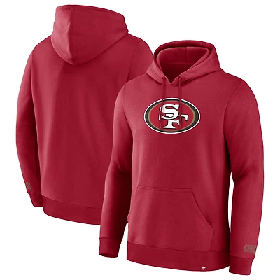 Men's Fanatics  Scarlet San Francisco 49ers Pylon Cam Legacy Pullover Hoodie