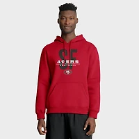 Sweat à capuche Fanatics Scarlet Legacy des San Francisco 49ers pour homme