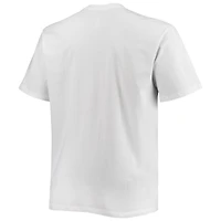 T-shirt blanc Fanatics pour hommes des 49ers de San Francisco Big & Tall City Pride