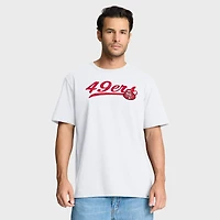 T-shirt Fanatics blanc pour homme, Fluid Motion Legacy des San Francisco 49ers