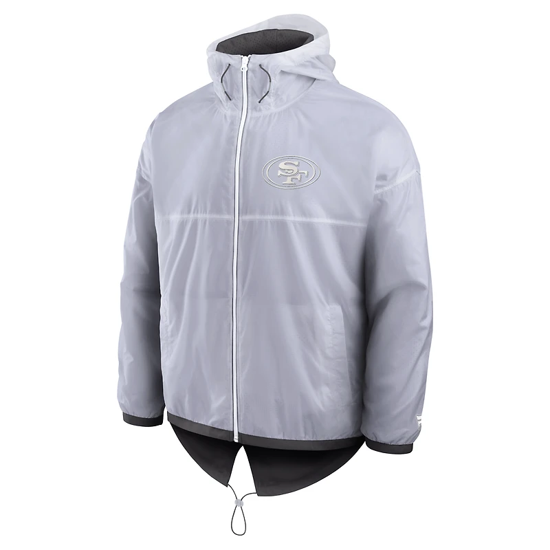 Doudoune zippée blanche San Francisco 49ers pour homme (Fanatics)