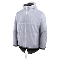 Doudoune zippée blanche San Francisco 49ers pour homme (Fanatics)